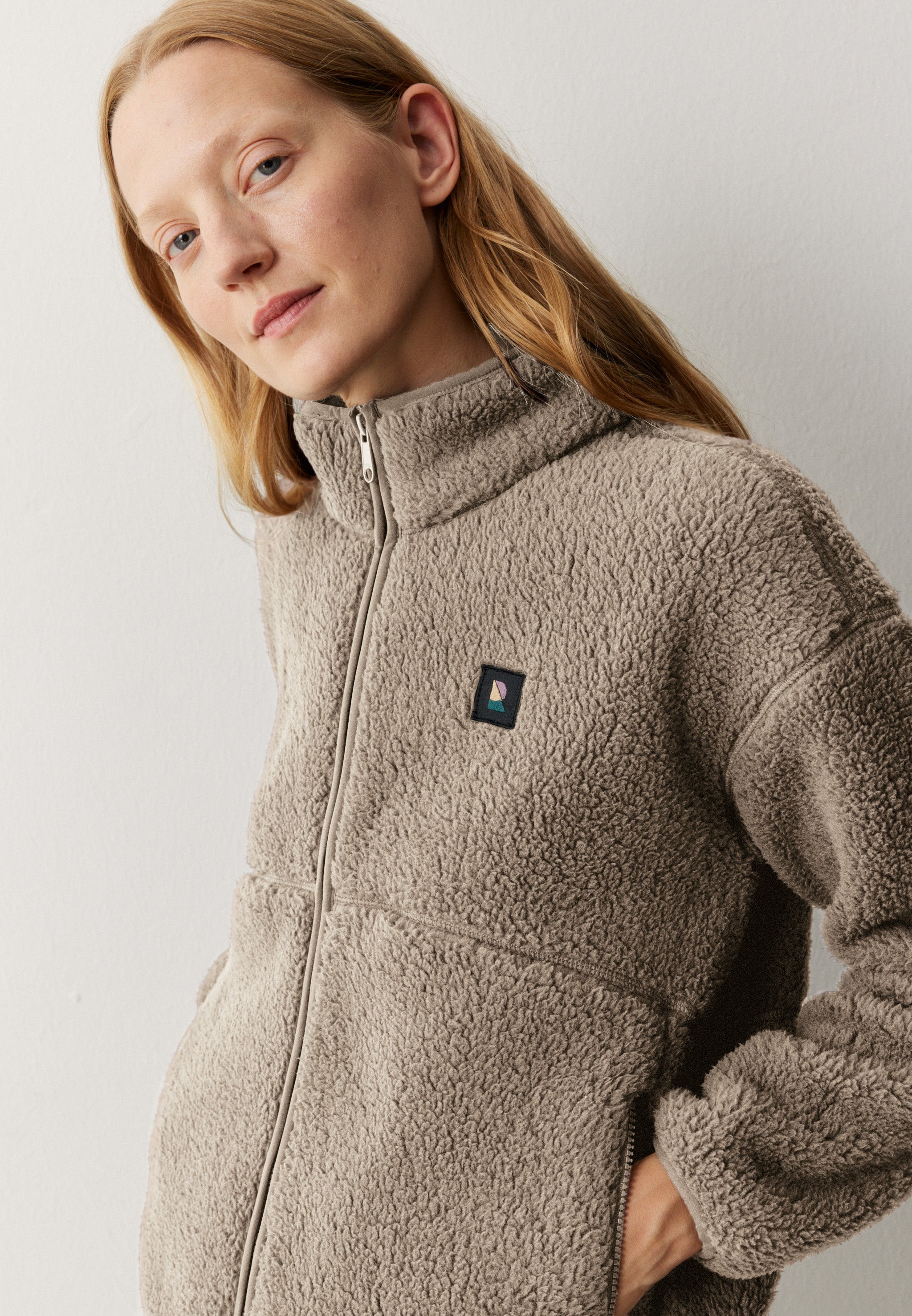 Recolution Fortunella pile teddy donna marrone hazel