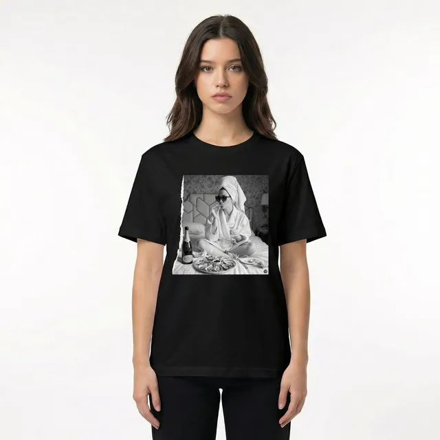 Seetees Bollicine Time t-shirt grafica brindisi