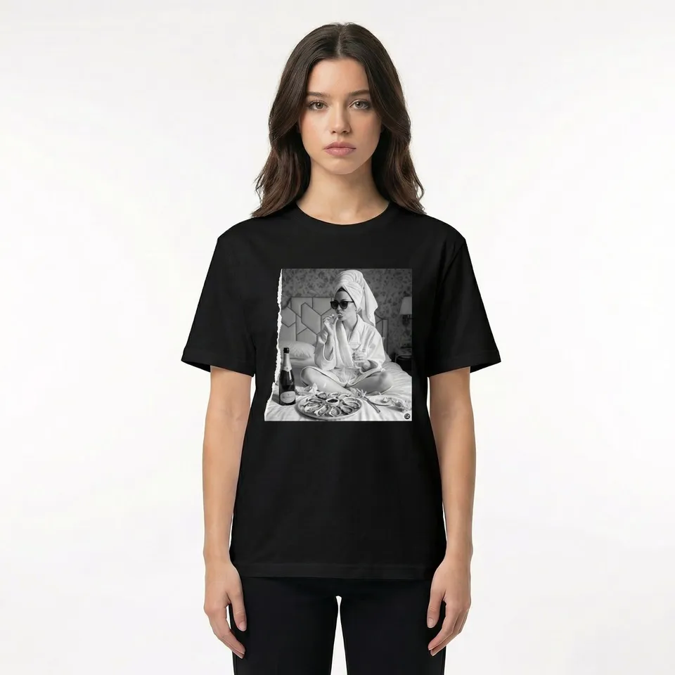 Seetees Bollicine Time t-shirt grafica brindisi