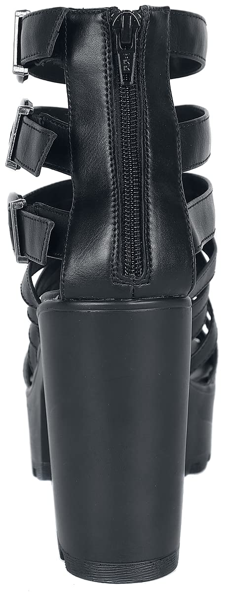 Gothicana by EMP gonna a matita nera dettagli neon