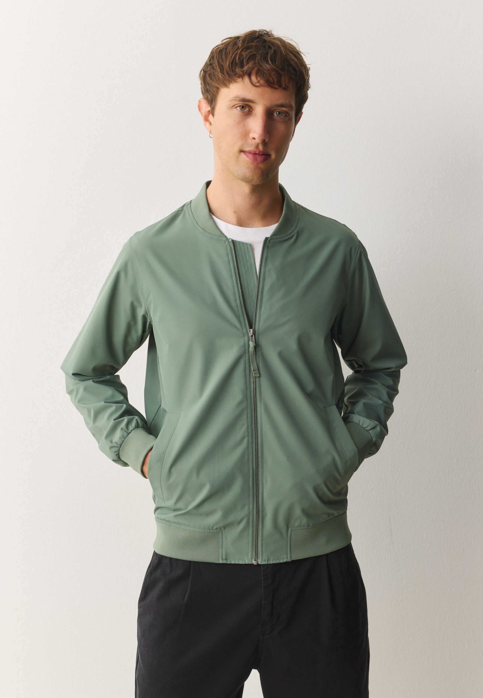 Recolution Aspen Giubbotto Blouson Khaki Poliestere Riciclato