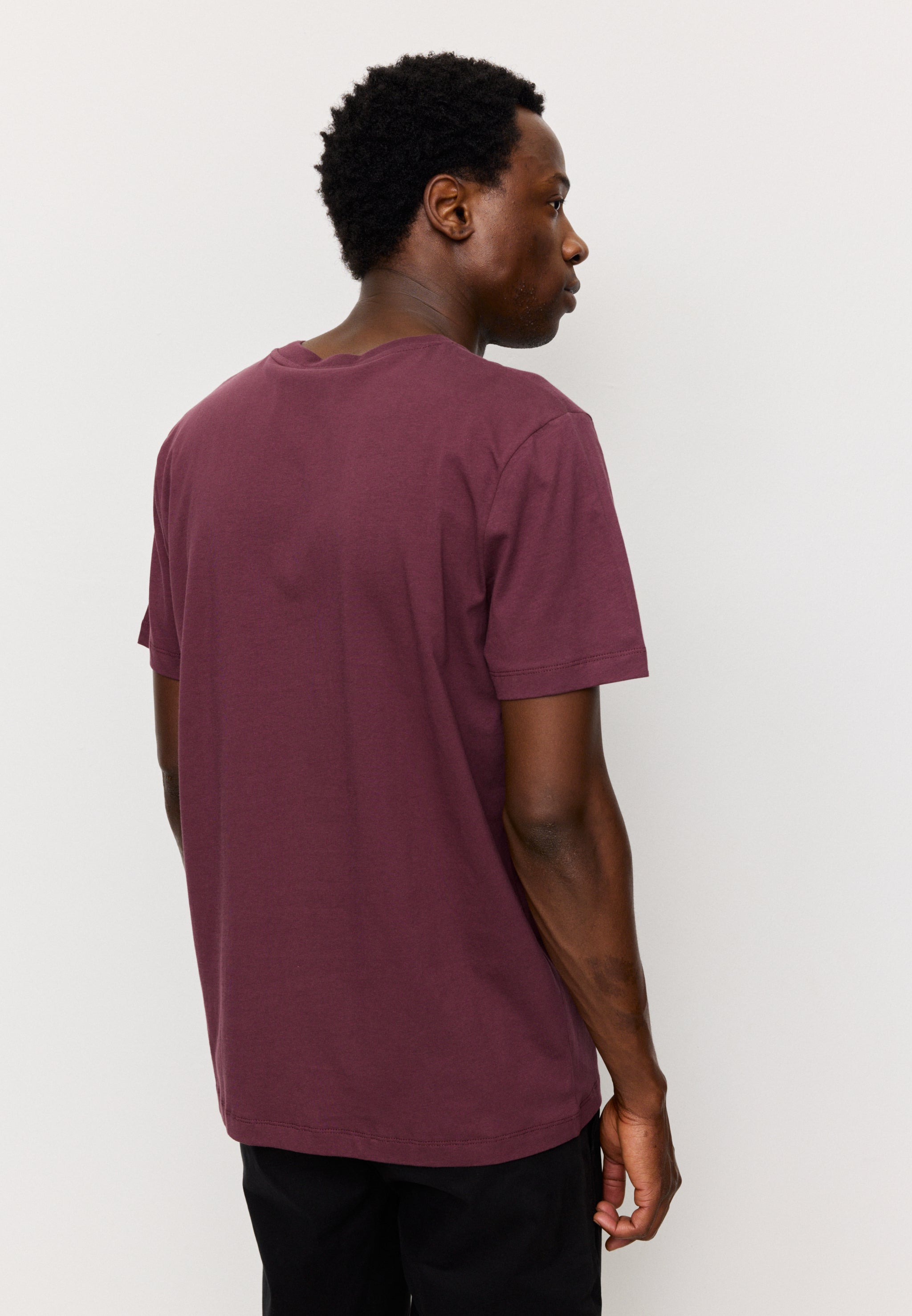Recolution Agave Bike t-shirt cotone bio dark plum