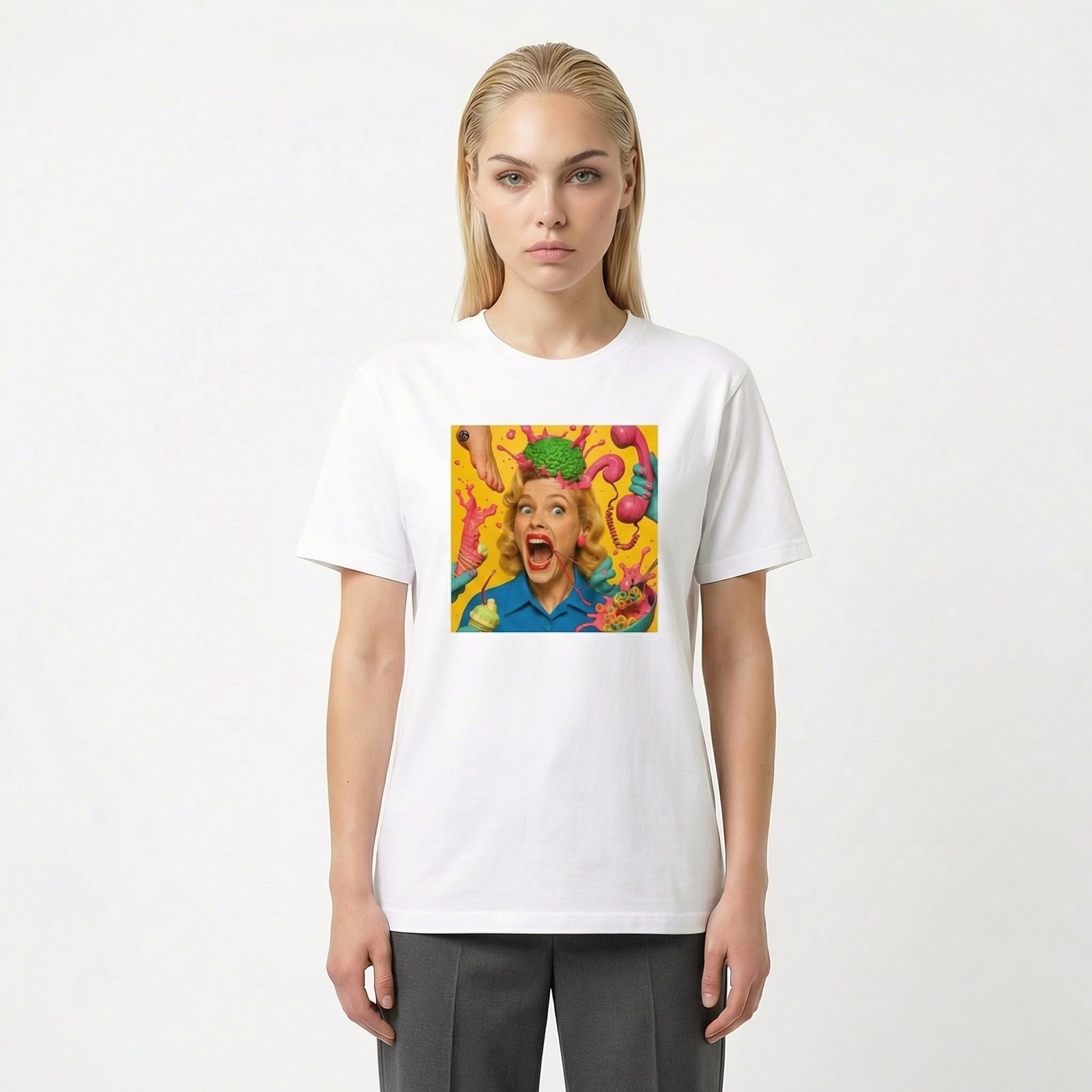 Seetees Call Me t-shirt stampa frontale