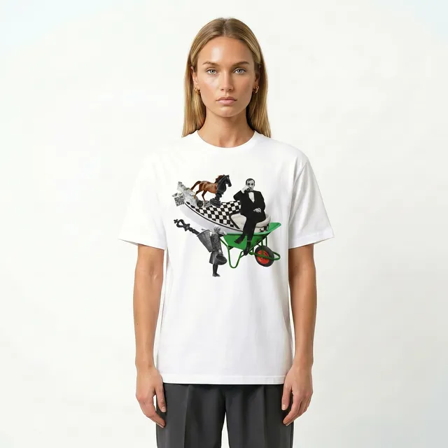 Seetees Charles T-shirt uomo cotone storia