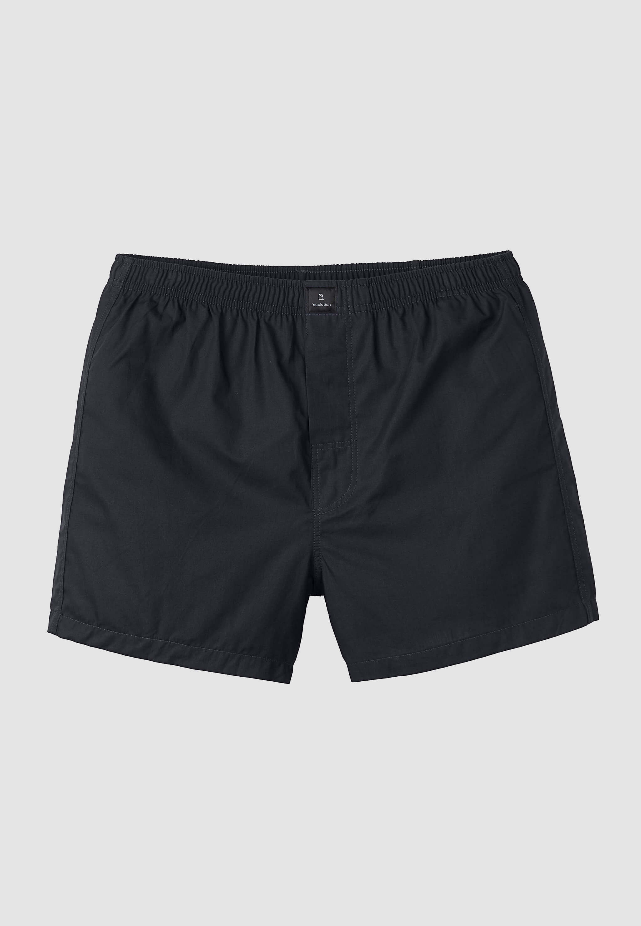 Recolution Amargo boxer grigio scuro cotone bio