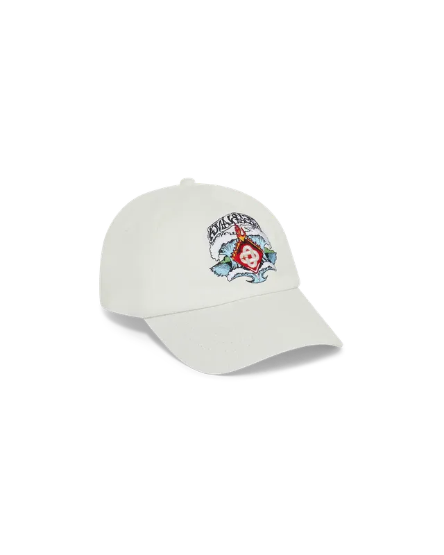 Casablanca Waves Cap cappellino bianco cotone