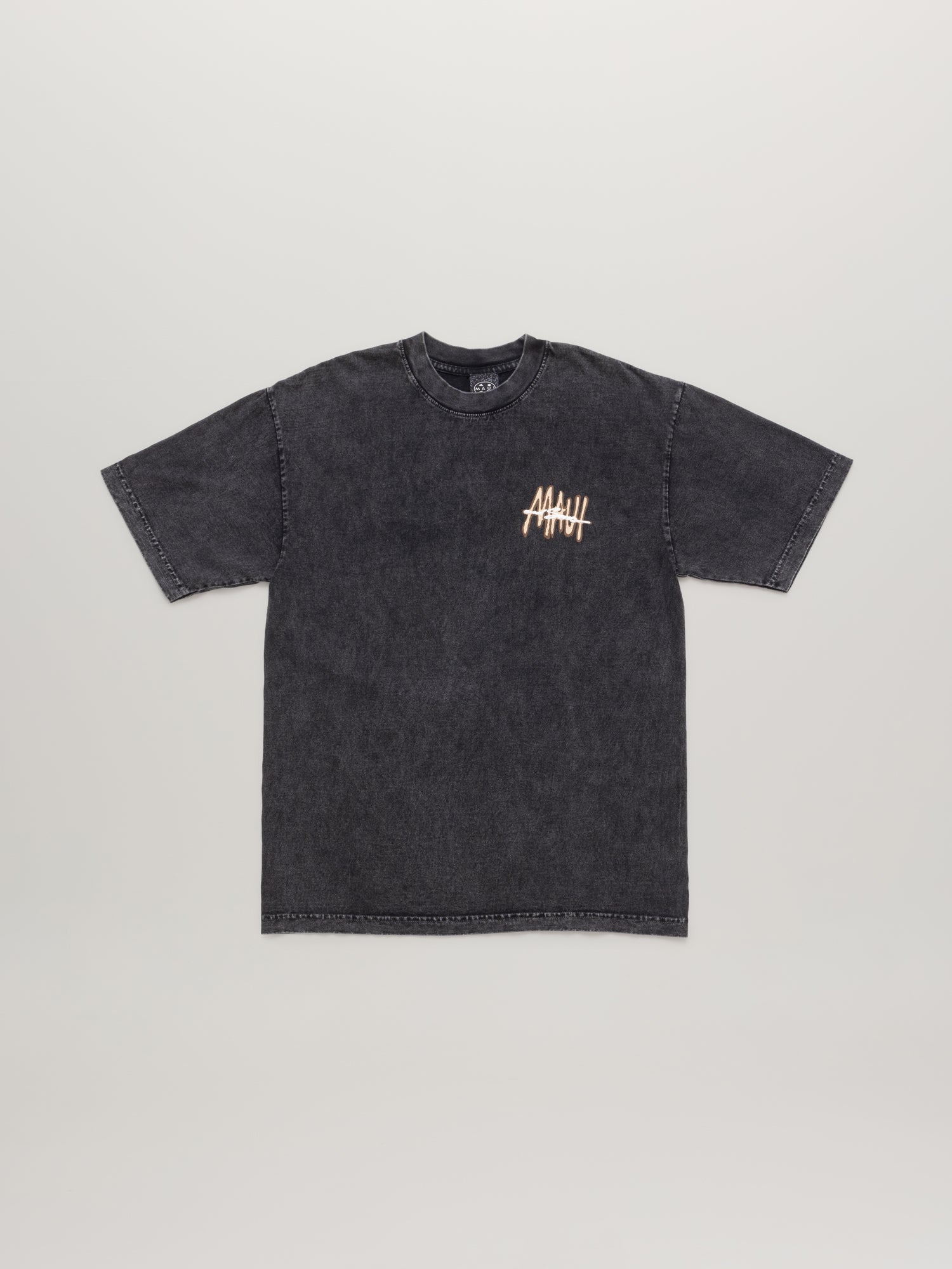 Maui and Sons Maui Tag Boxy Fit T-Shirt maglietta nera