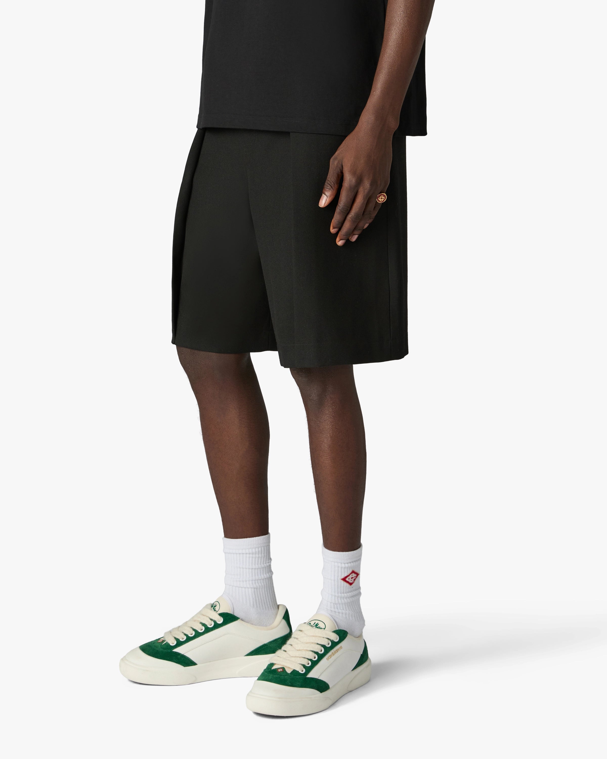 Casablanca Del Mar Sneakers Bianco Verde Pelle