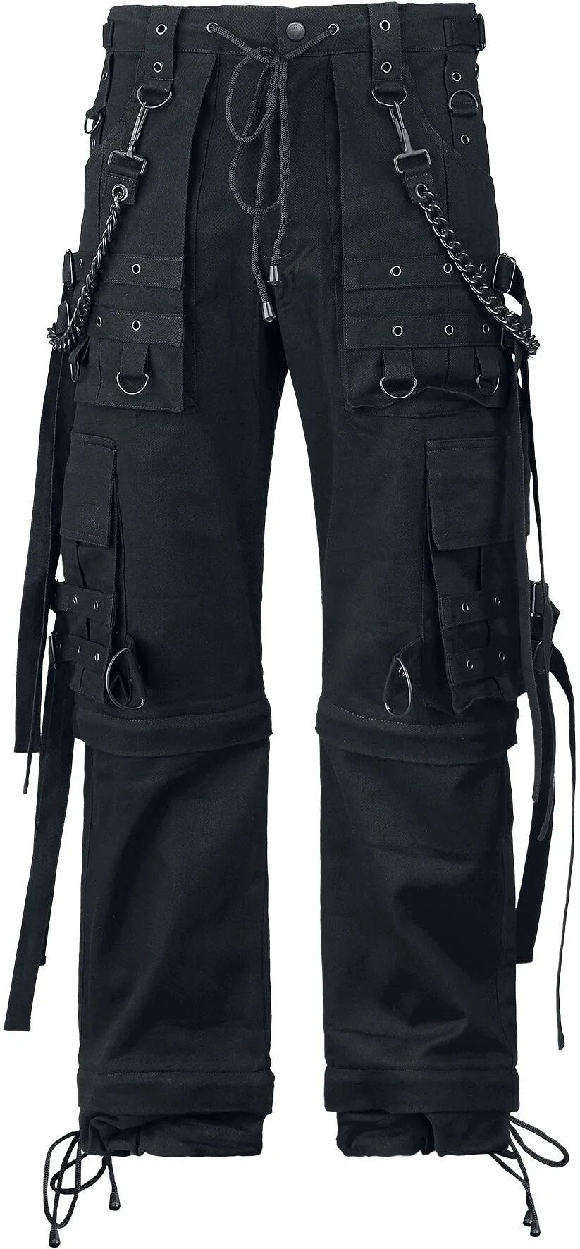Gothicana by EMP pantaloni cargo neri 36W/34L