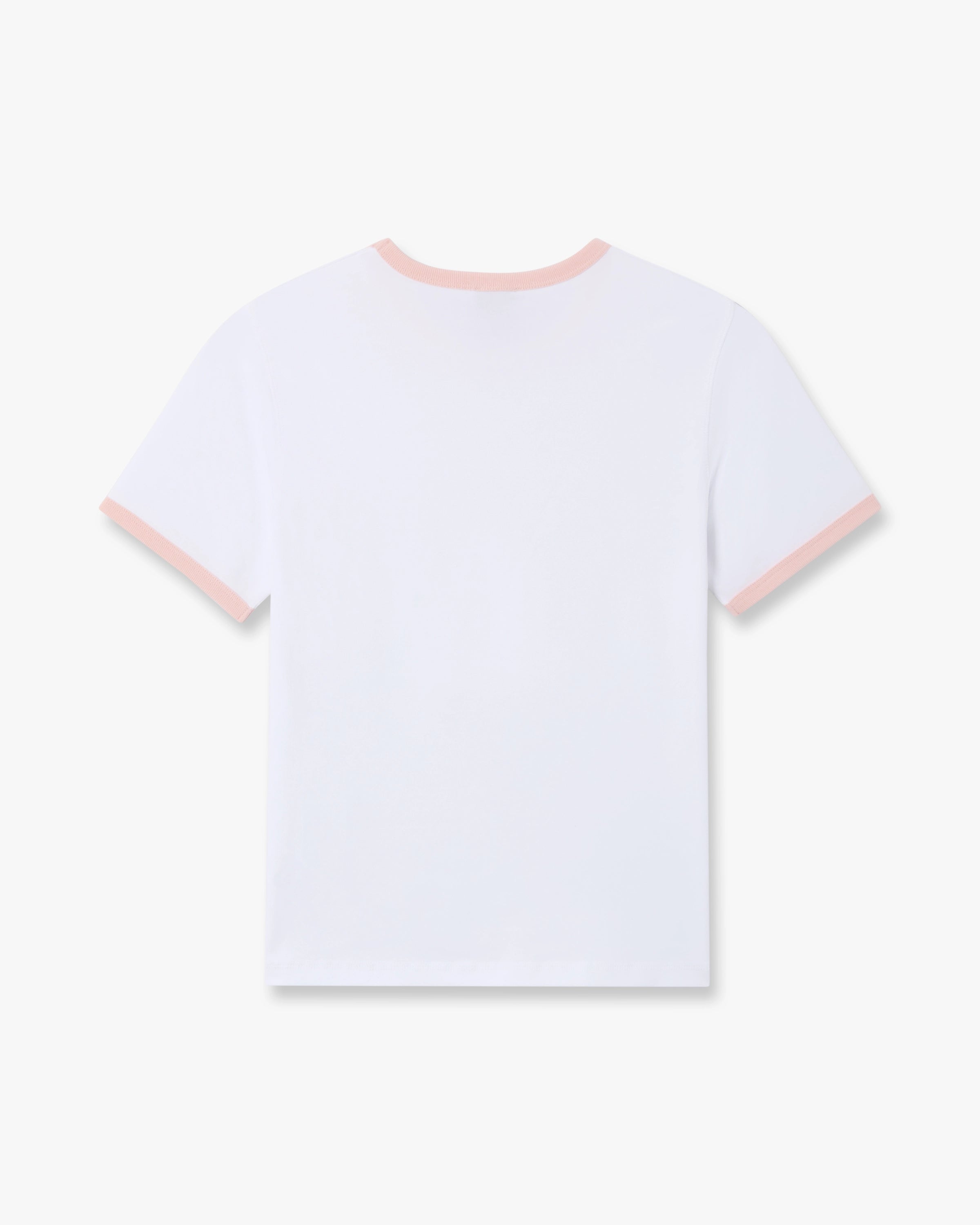 Casablanca Casa Way t-shirt bianca cotone pima ringer
