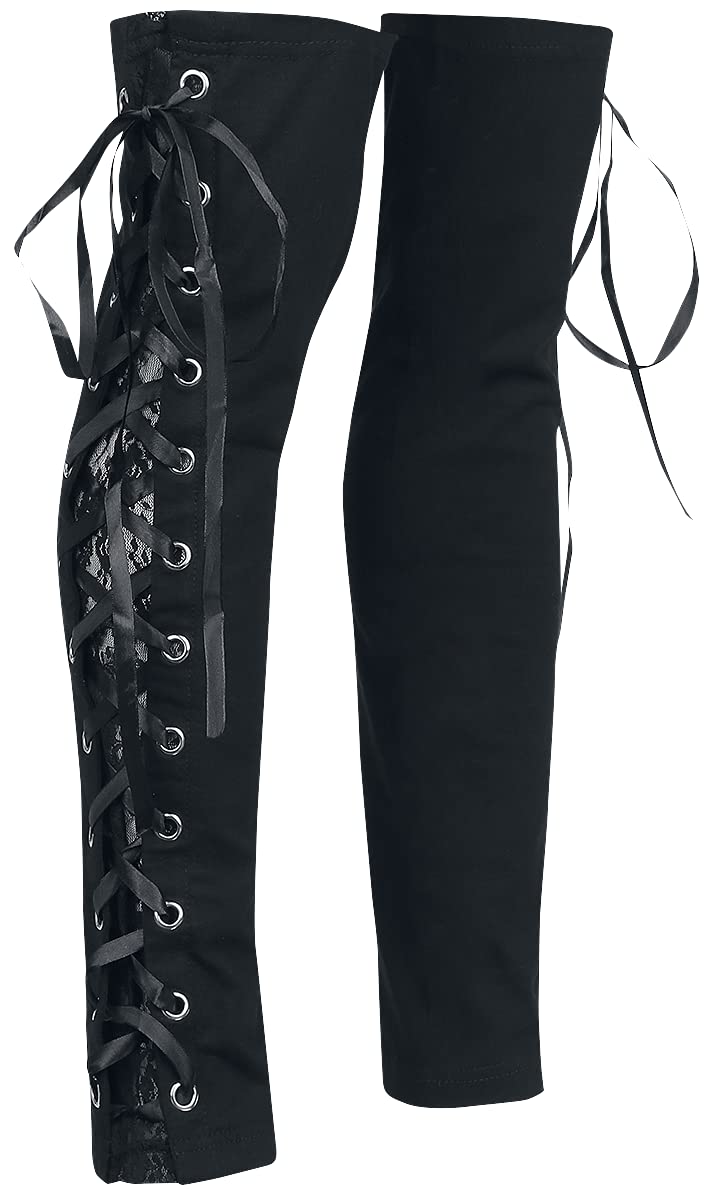 Gothicana by EMP scaldamuscoli neri S-M con lacci