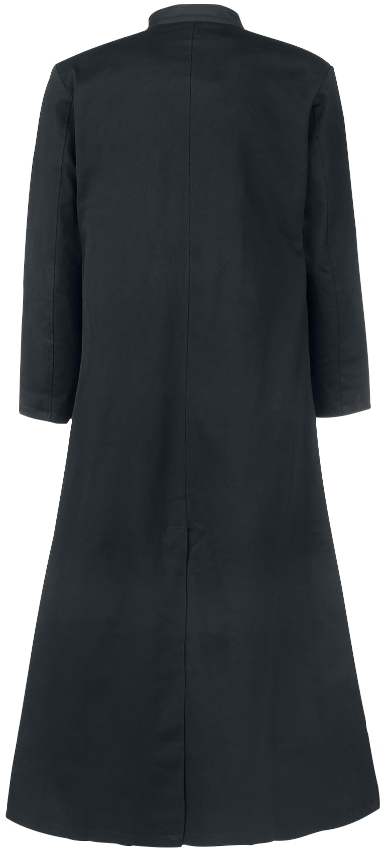 Gothicana by EMP cappotto militare lungo nero catena uomo