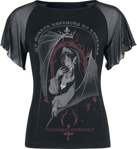 Gothicana by EMP t-shirt L nera stampa frontale