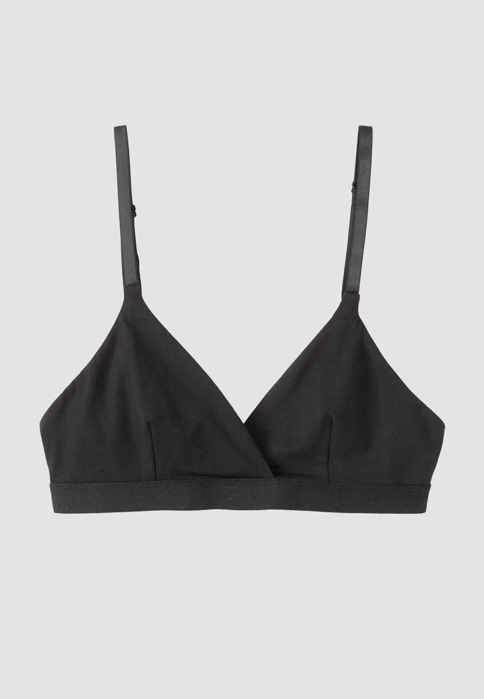 Recolution Iberis reggiseno nero cotone bio