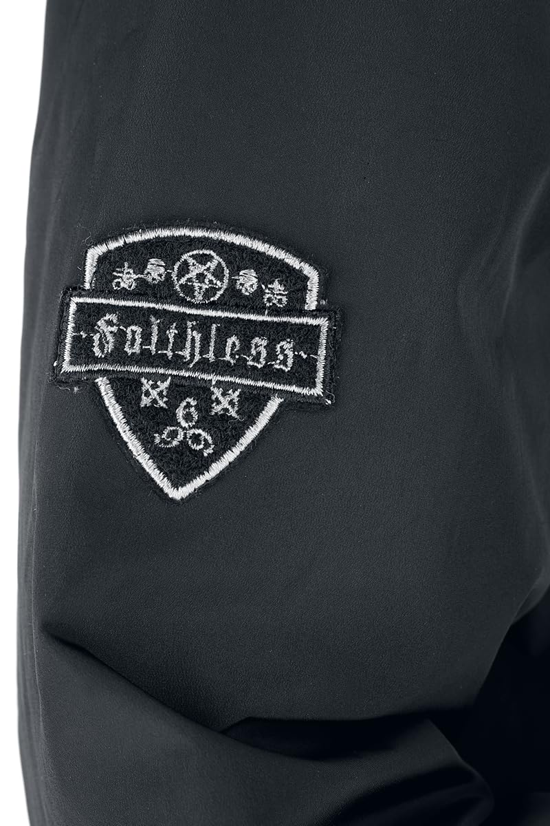Gothicana by EMP giacca Faithless nera con scritta
