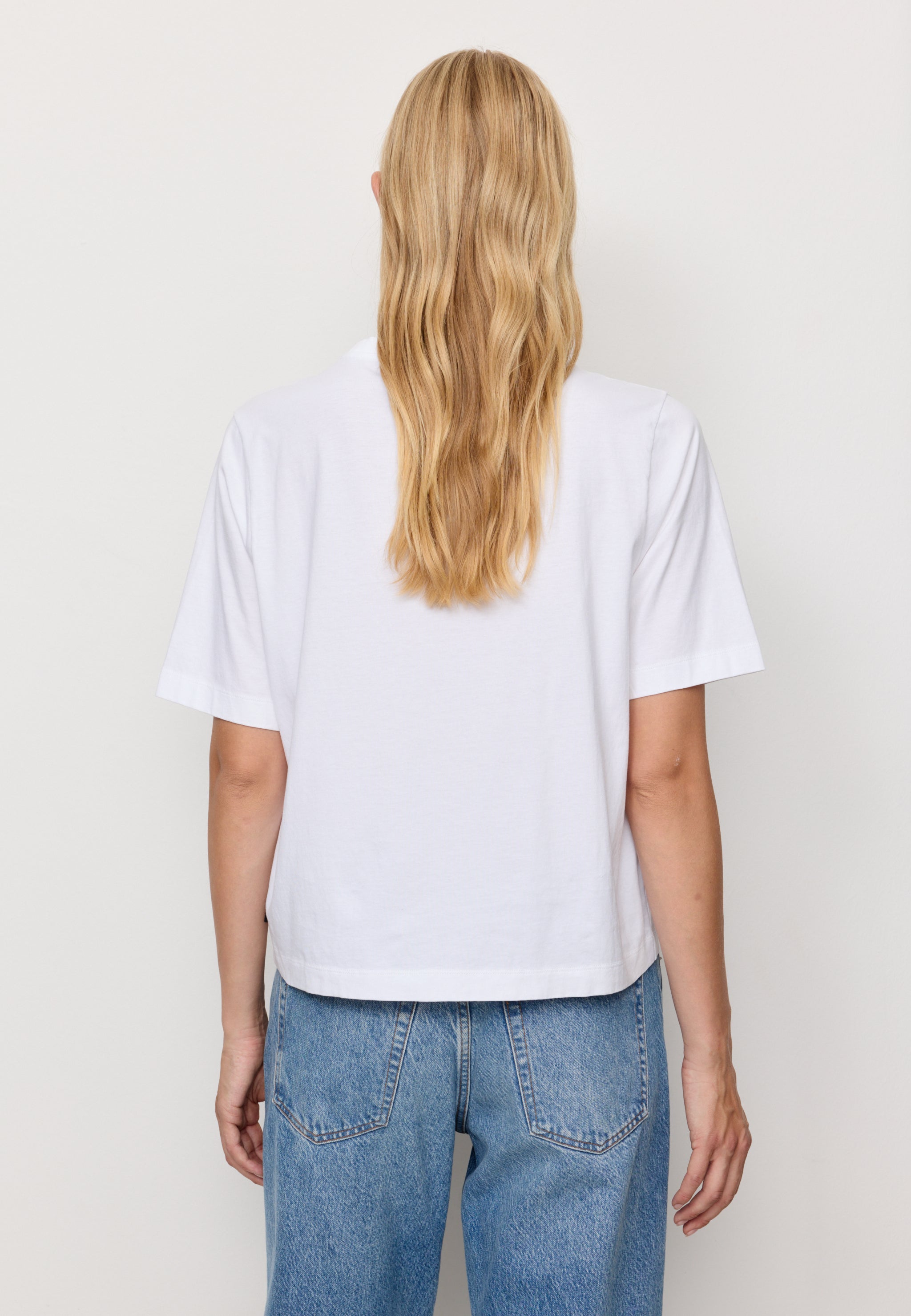 Recolution Azolla t-shirt cotone bio bianco
