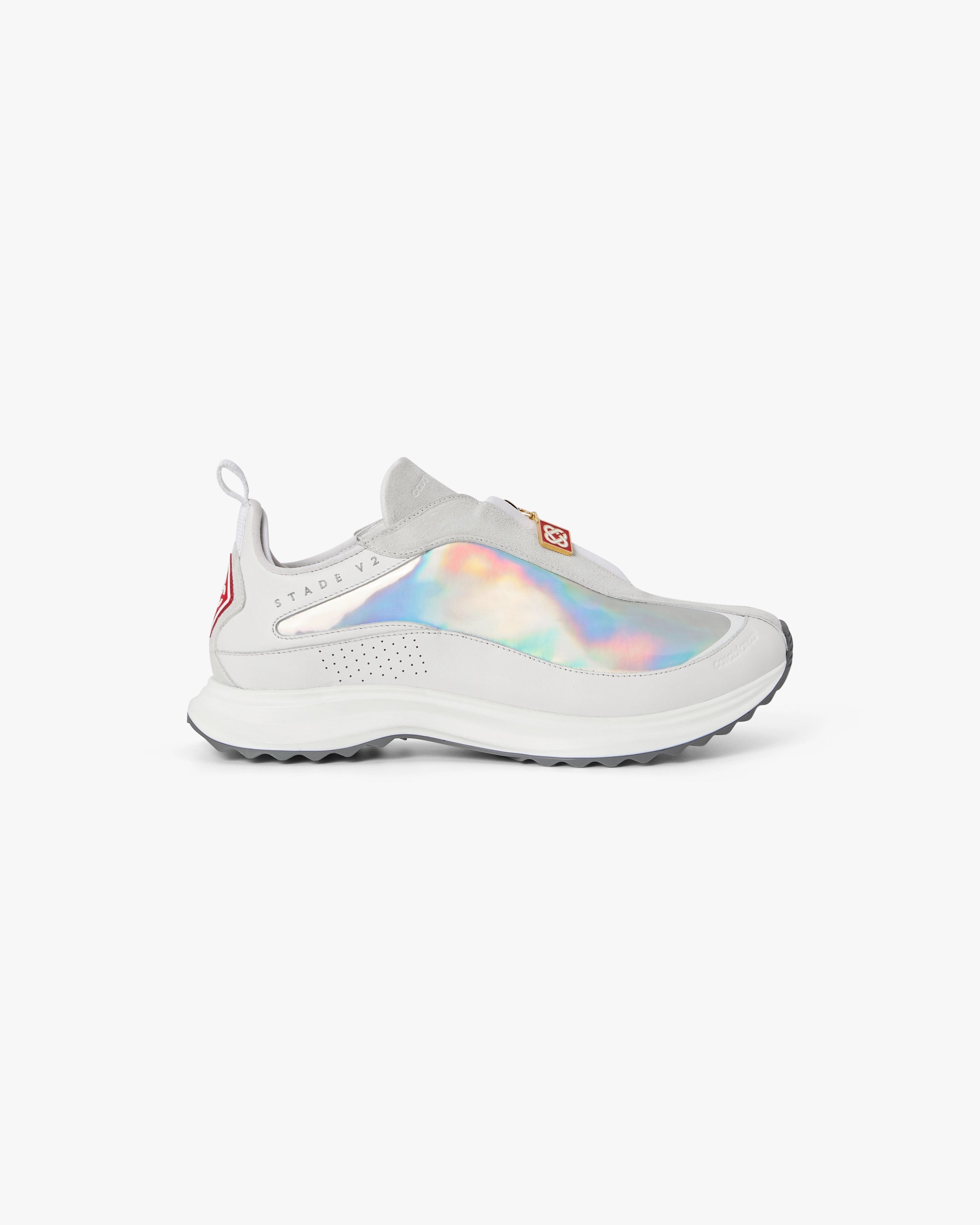 Casablanca Stade Zip sneakers bianche pelle