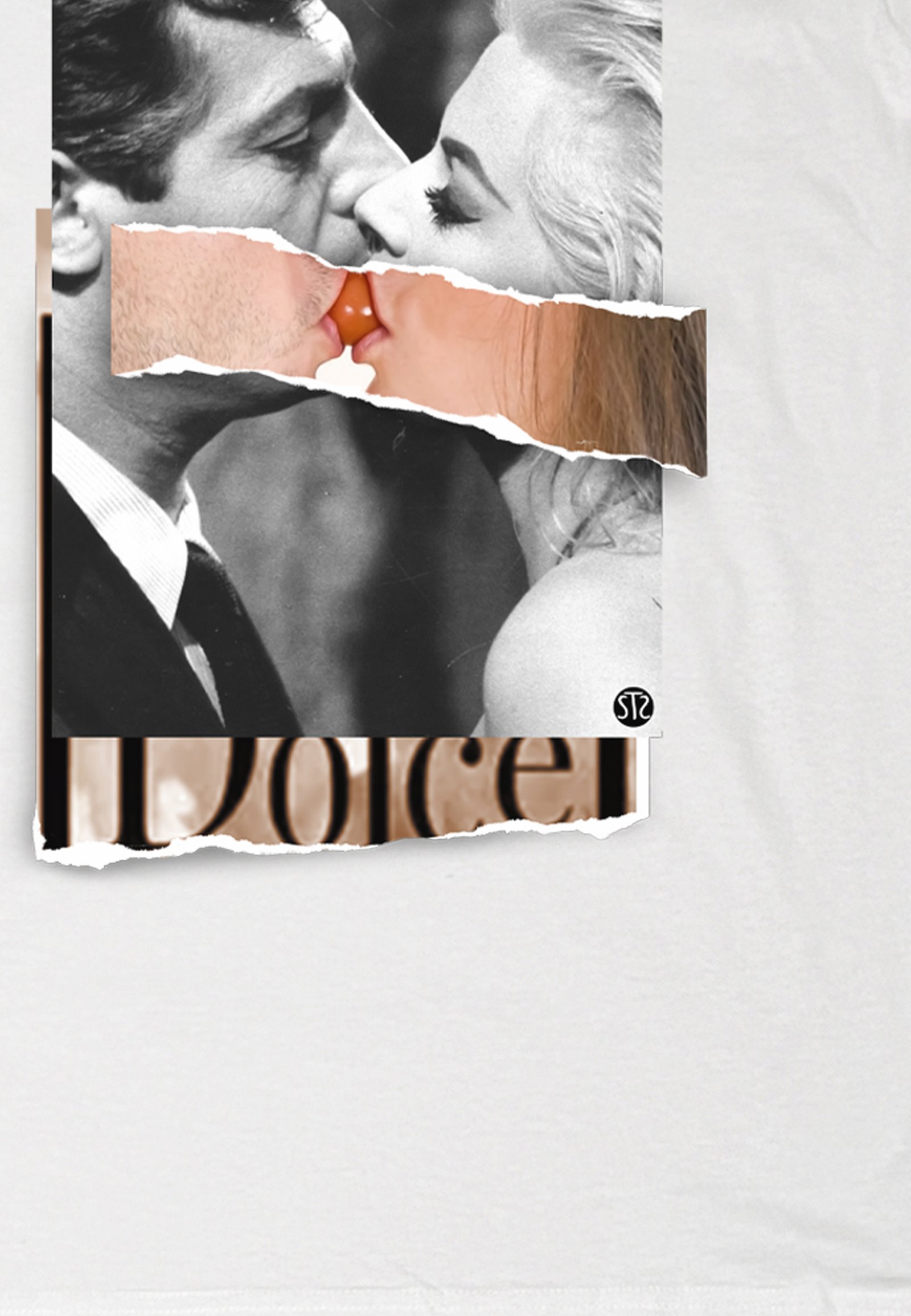 Seetees Movies Dolce t-shirt stampa grafica