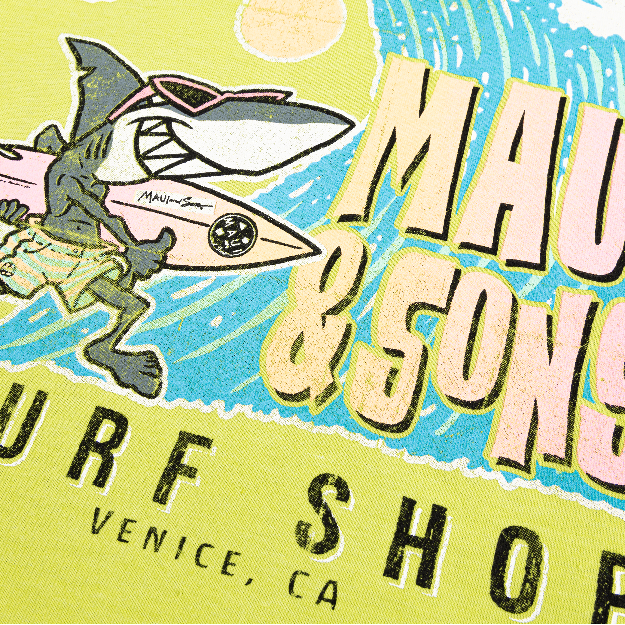 Maui and Sons Surf Shop Canotta Bambino Lime