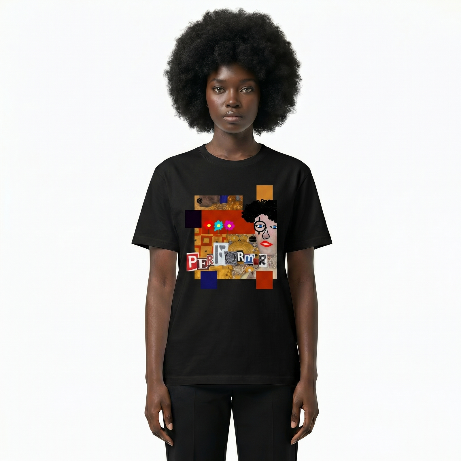 Seetees This is Art Performer t-shirt stampa grafica