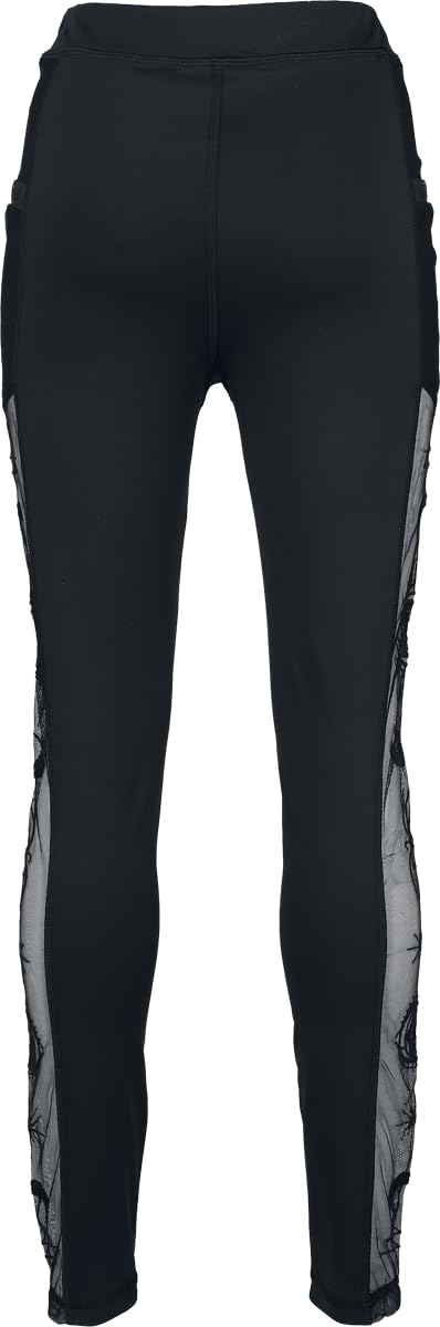 Gothicana by EMP The Void leggings donna nero taglia L