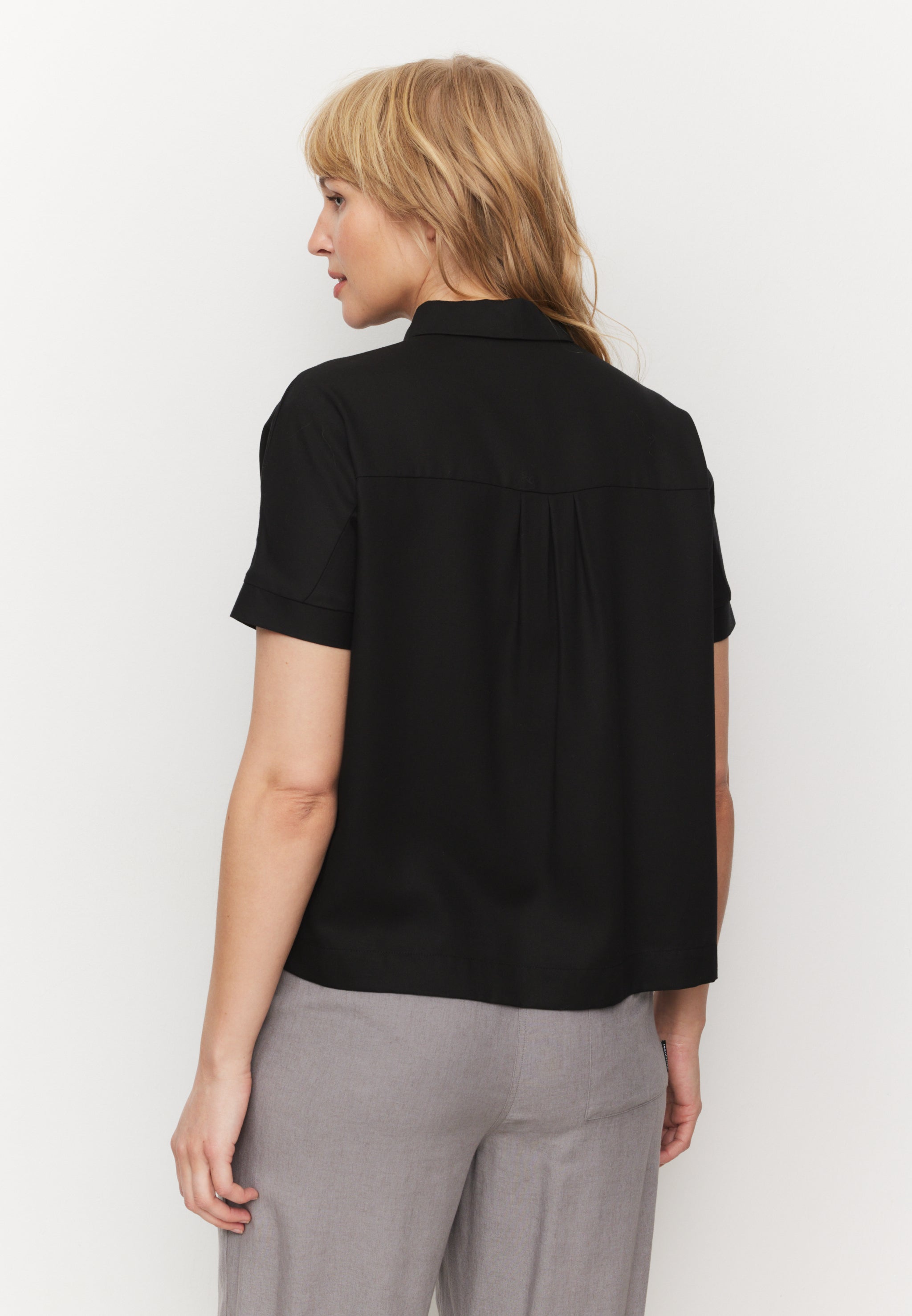 Recolution Lotus camicia nera lyocell Tencel