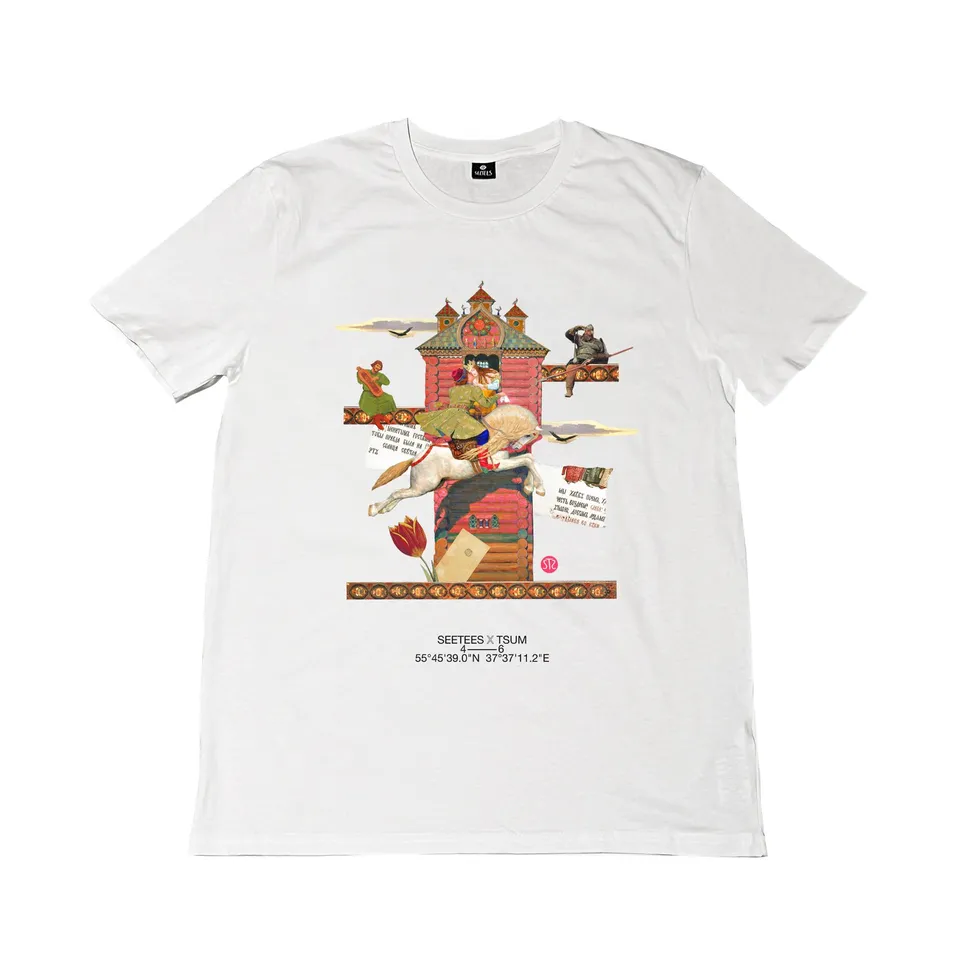Seetees X TSUM Vasnetsov t-shirt arte