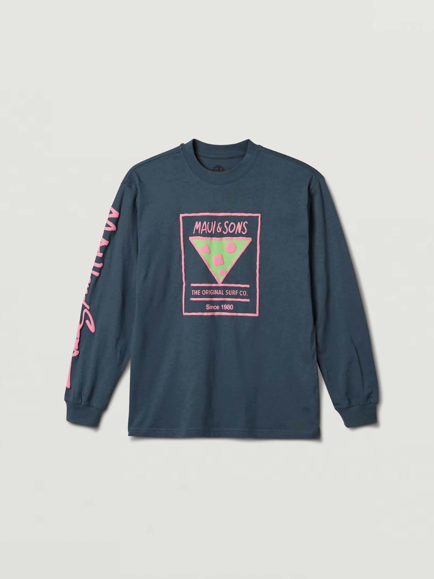 Maui and Sons Rising Sun maglia manica lunga grigia