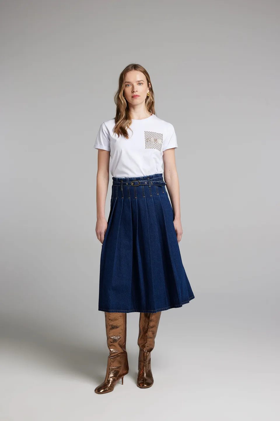 Sarah Chole Positano Jersey 17849 Maglia in Cotone