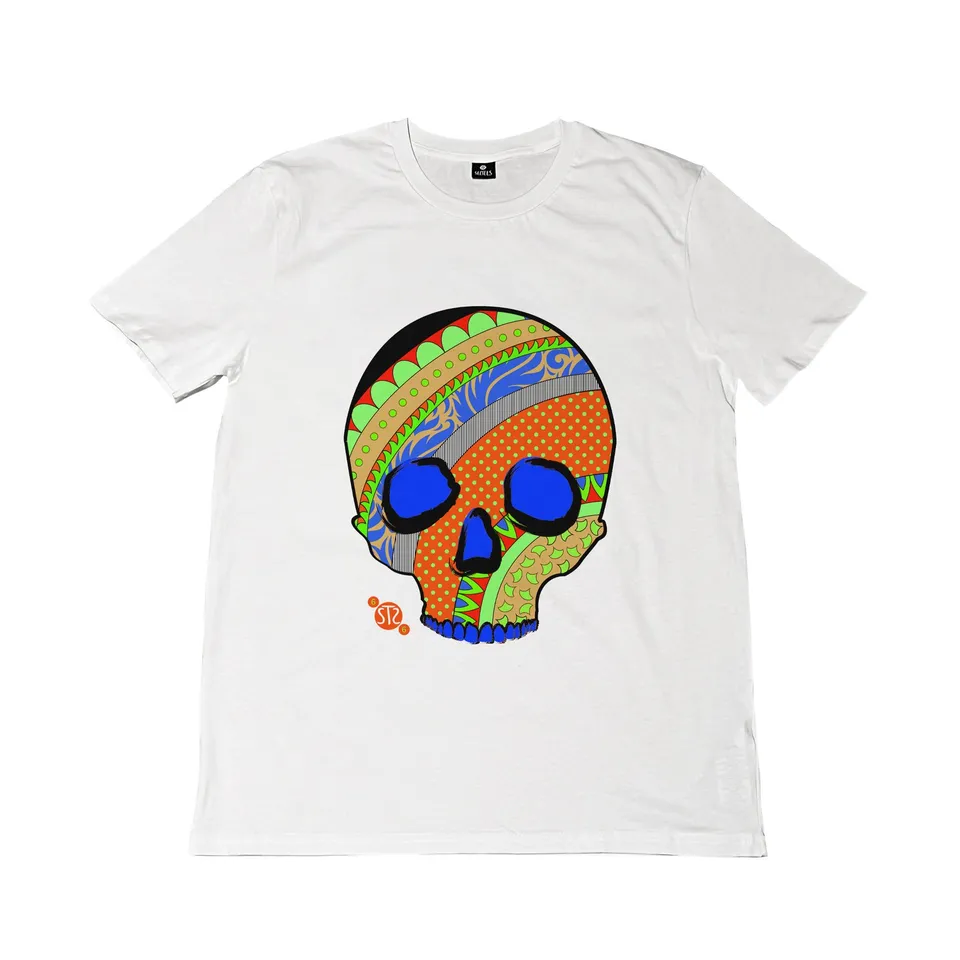 Seetees Nft Art Skulls 6 of 6 maglietta teschi