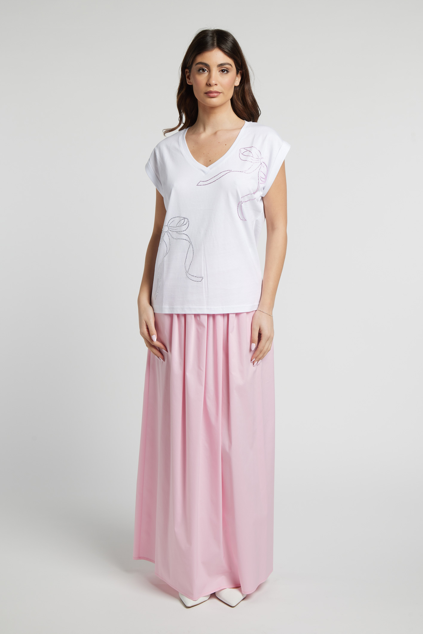 Sarah Chole Maglia 25700 Jersey Positano in Cotone