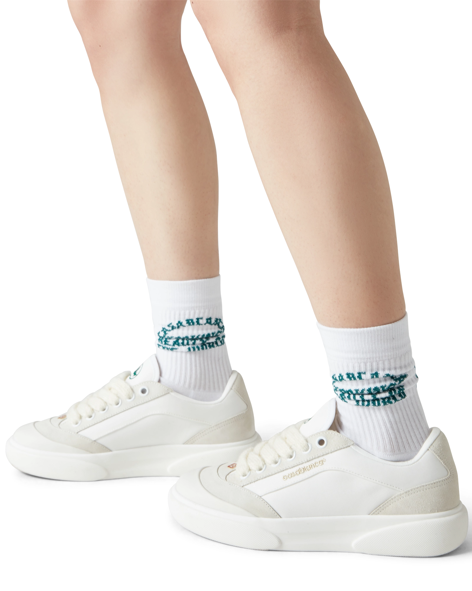 Casablanca Del Mar sneakers pelle bianco