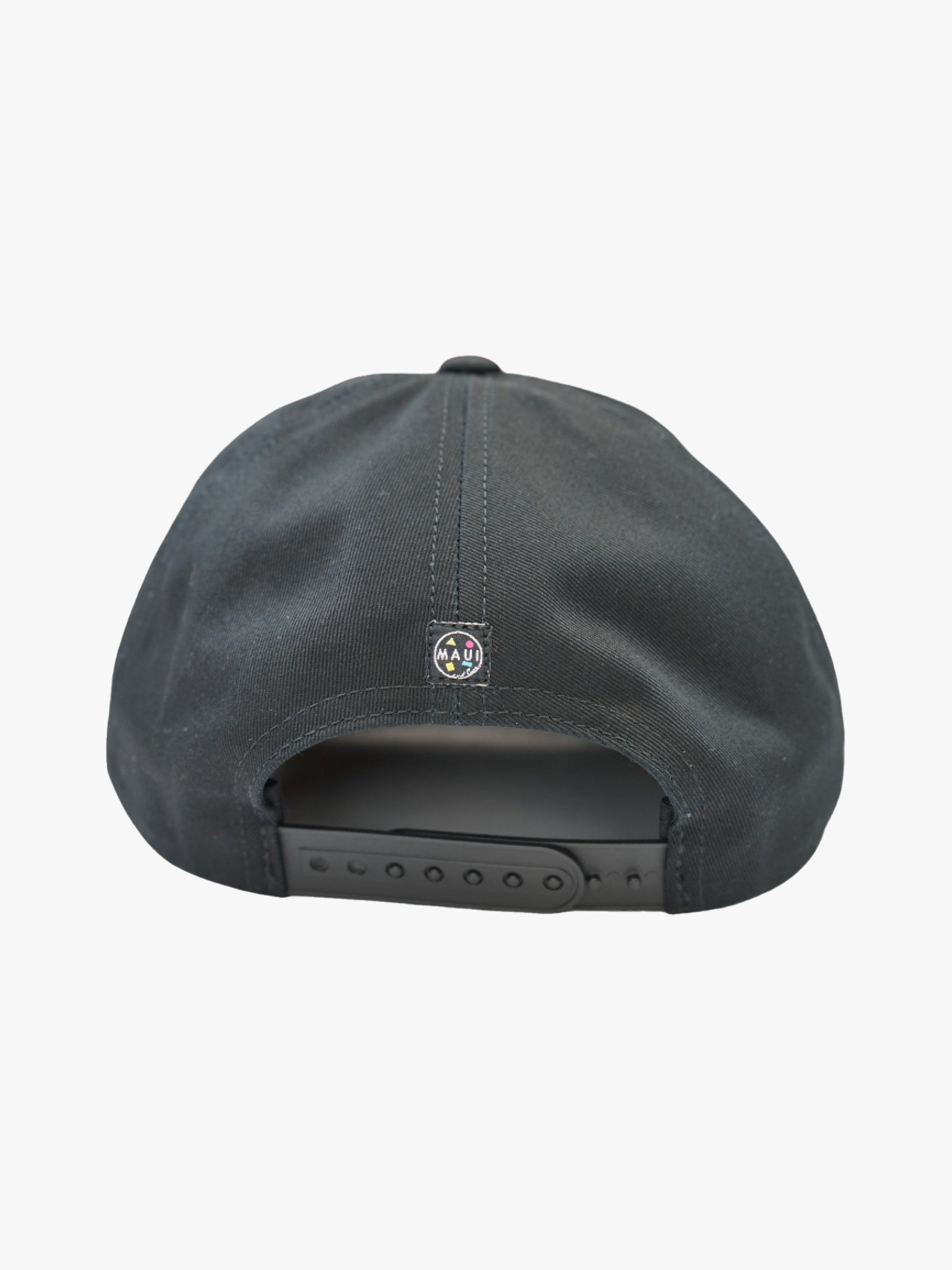Maui and Sons Neon Cookie Logo Dad Hat cappellino nero cotone