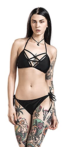 Gothicana by EMP Slip Bikini Nero L Gotico
