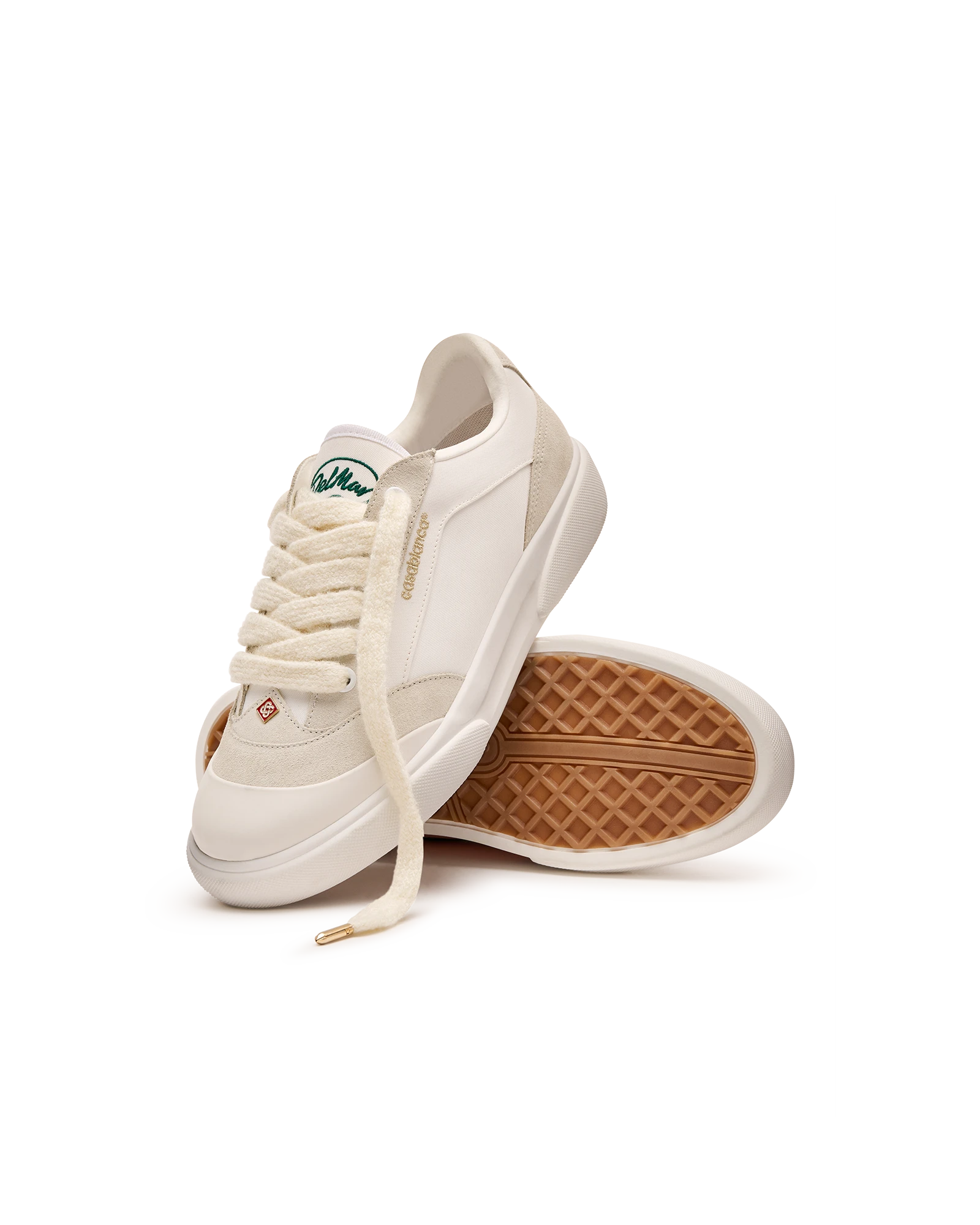 Casablanca Del Mar sneakers bianco in pelle uomo