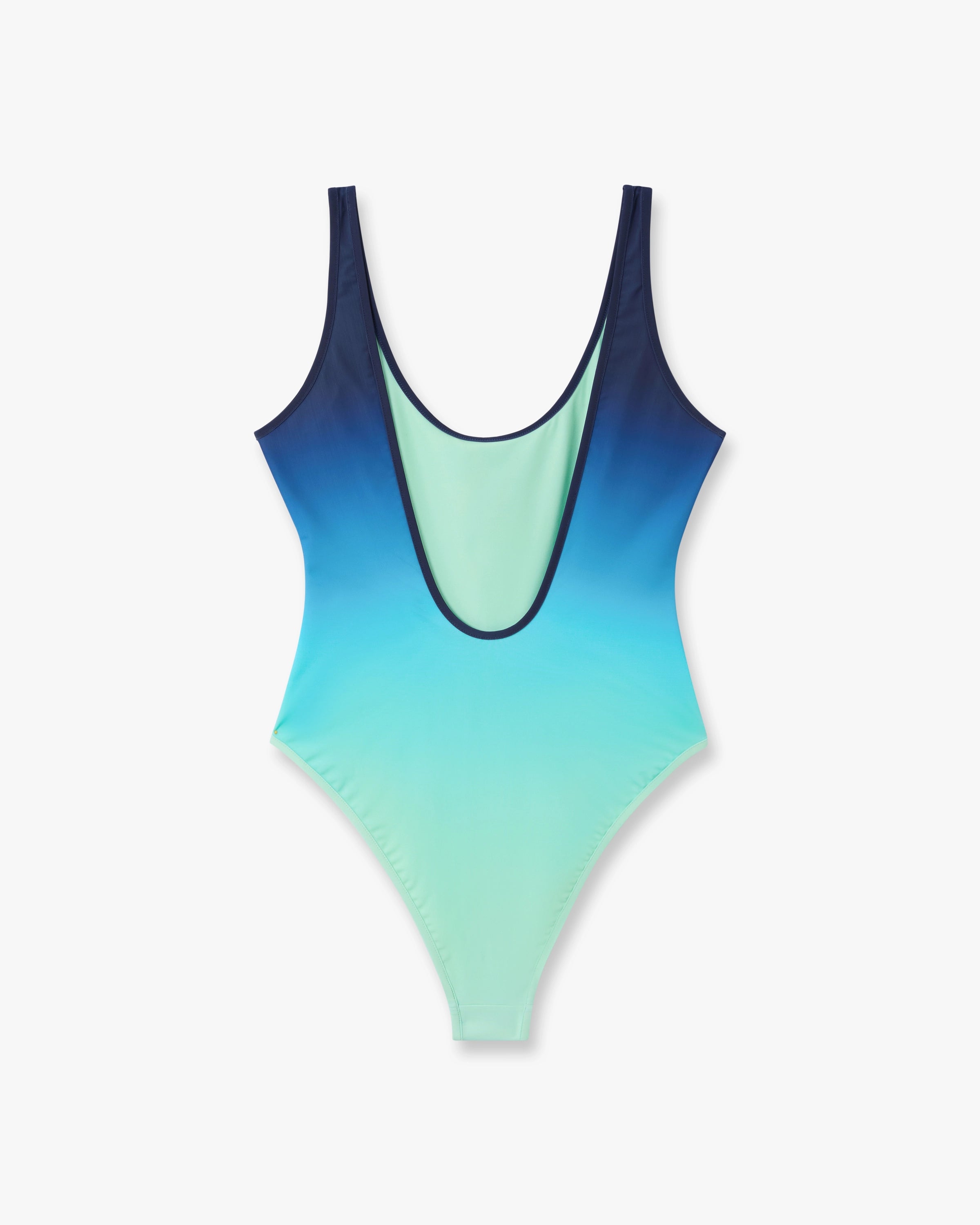 Casablanca Gradient costume intero blu verde