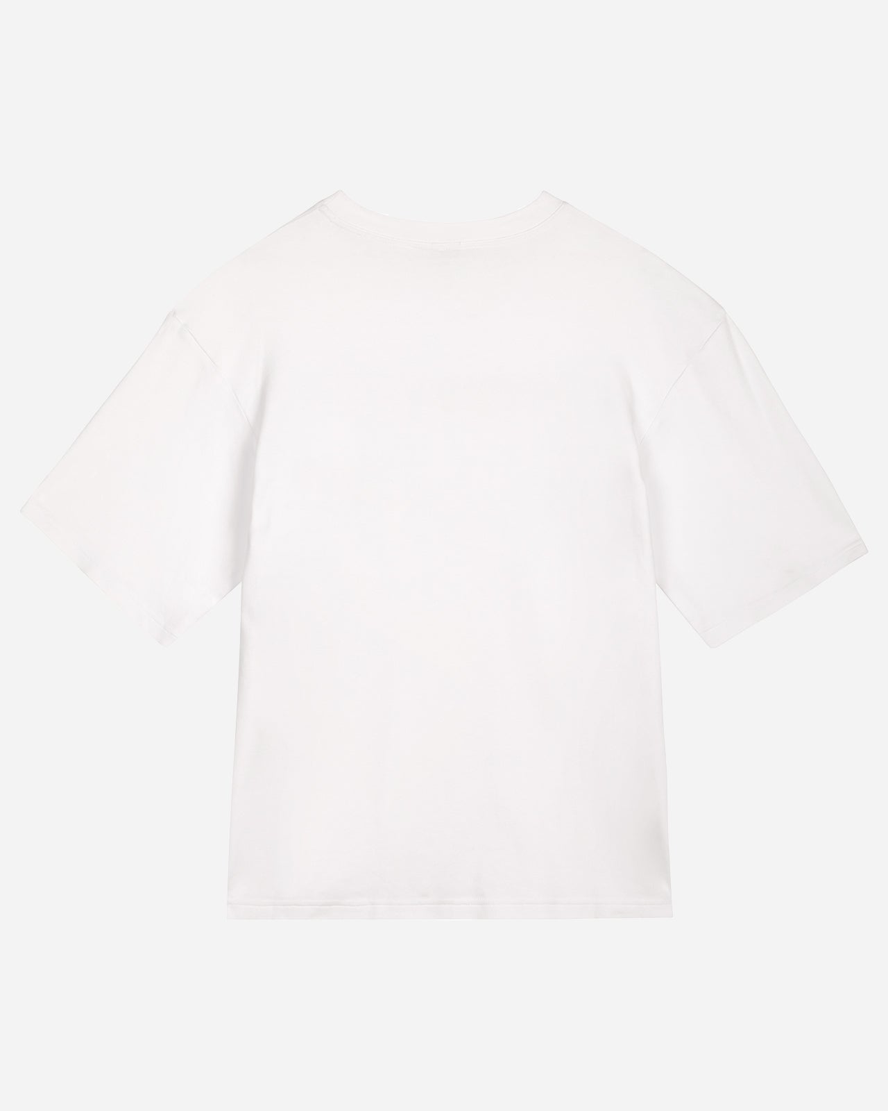 Noskra Statement t-shirt bianca cotone ricamo