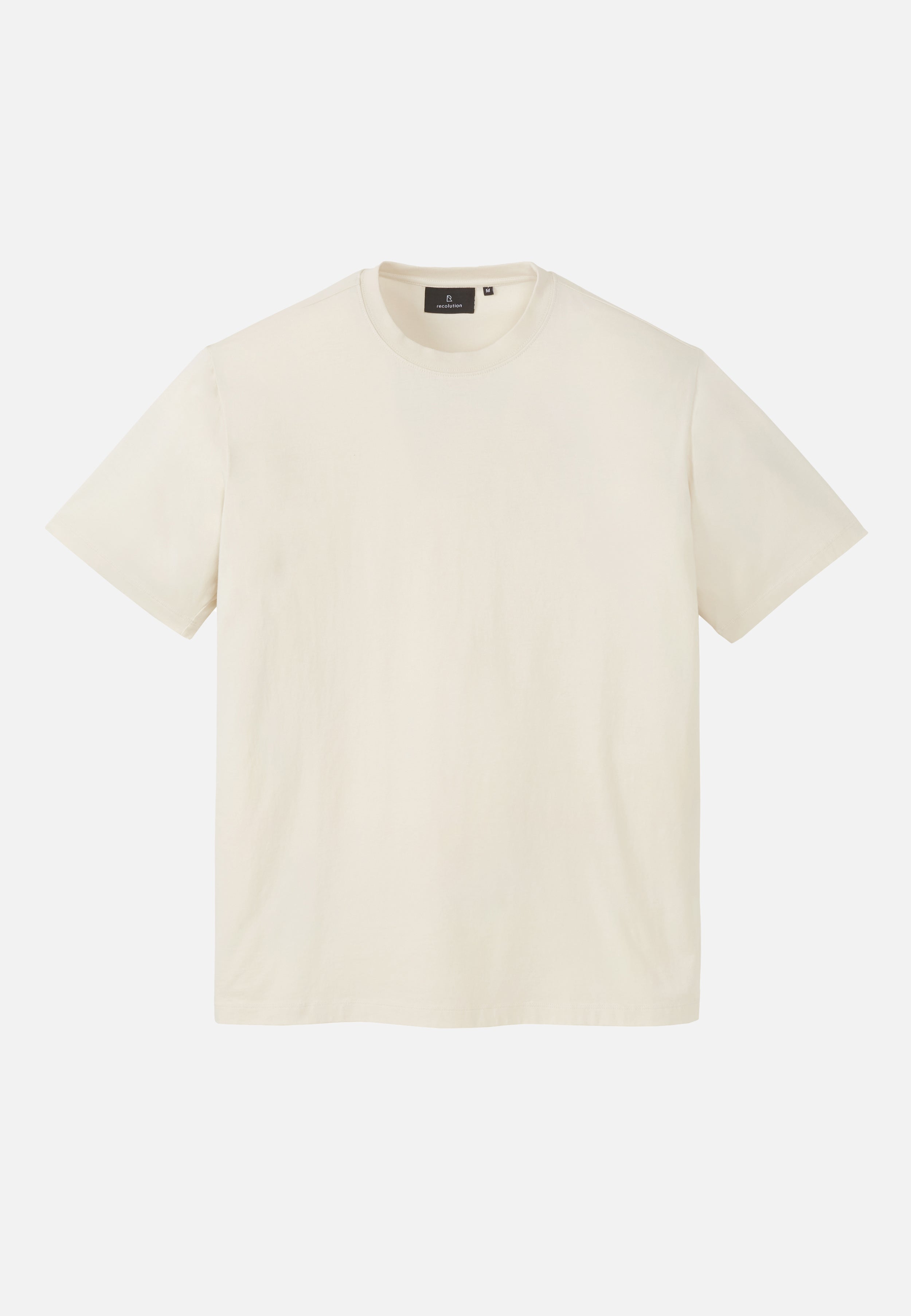 Recolution Aposeris t-shirt uomo bianco in cotone bio