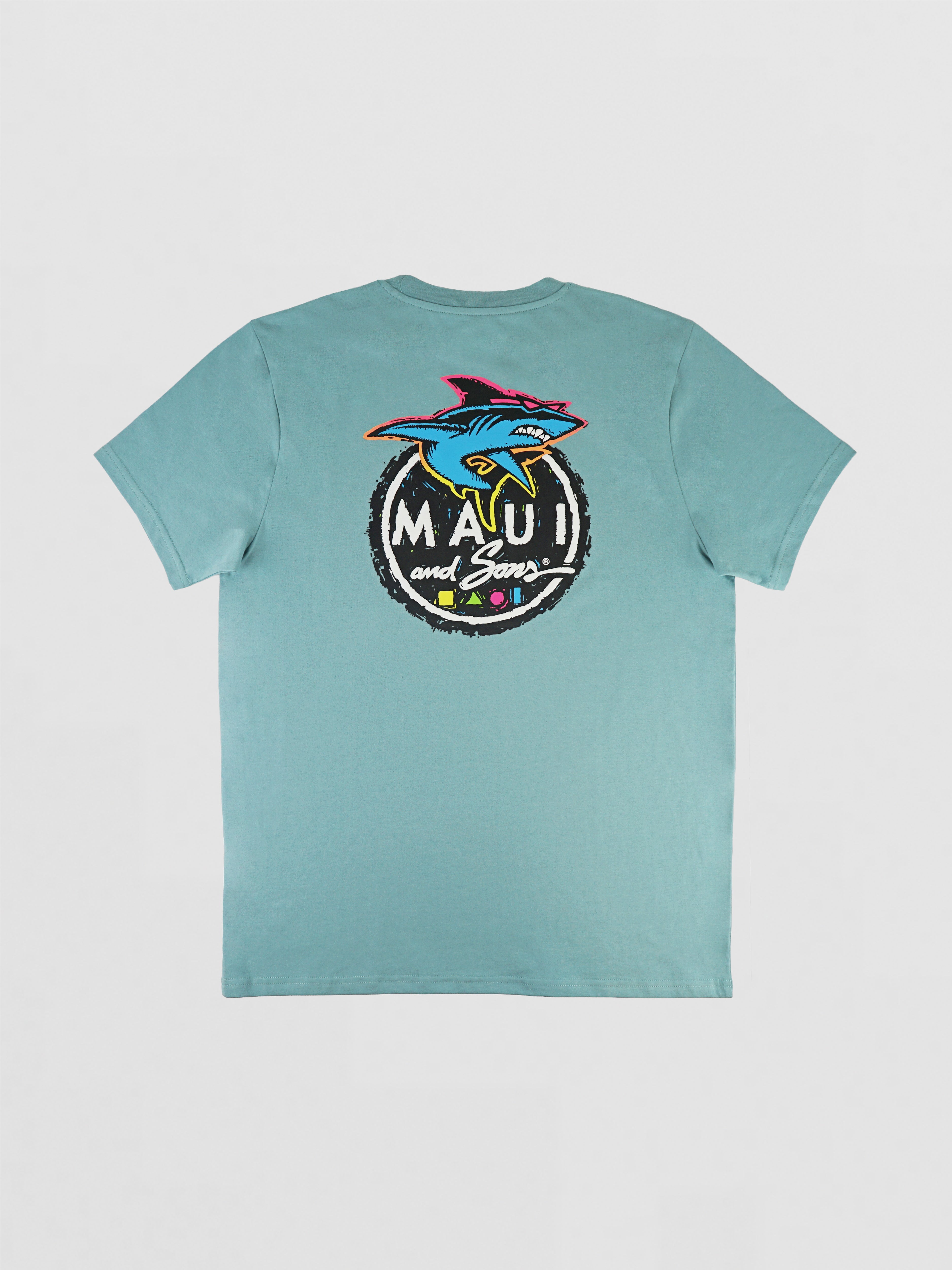 Maui and Sons Twisted Puff Ink T-Shirt maglietta blu