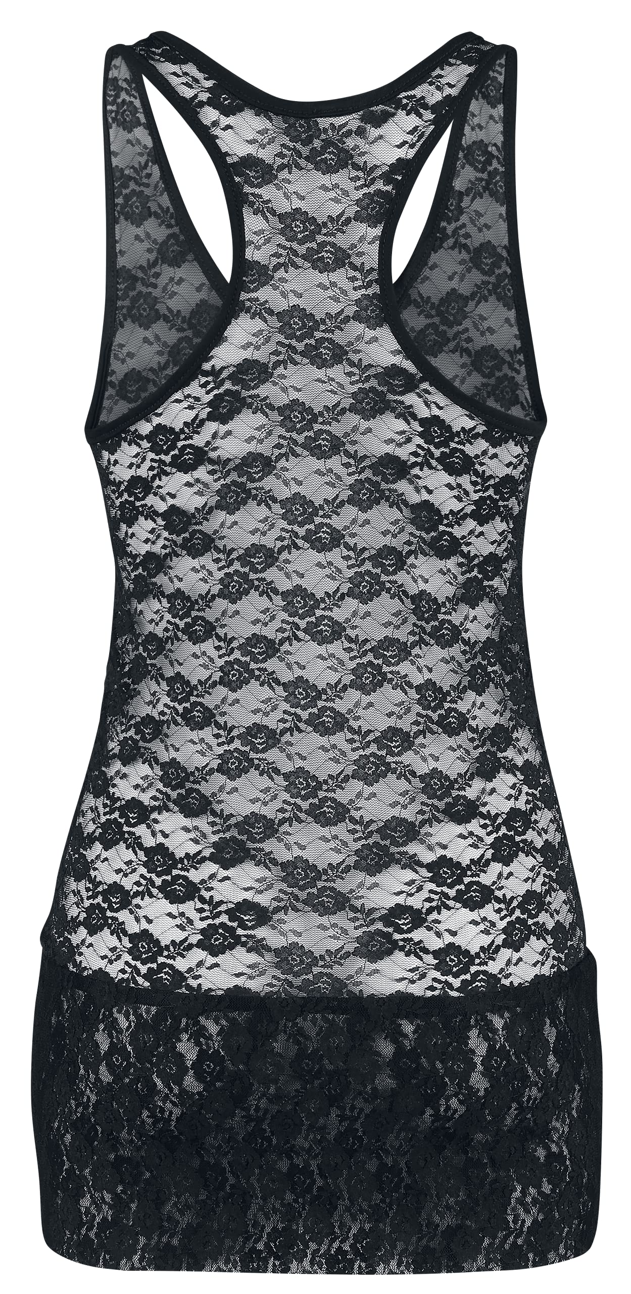 Gothicana by EMP maglia nera doppio strato donna