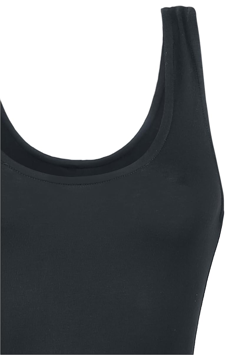 Gothicana by EMP Mullet abito nero asimmetrico donna