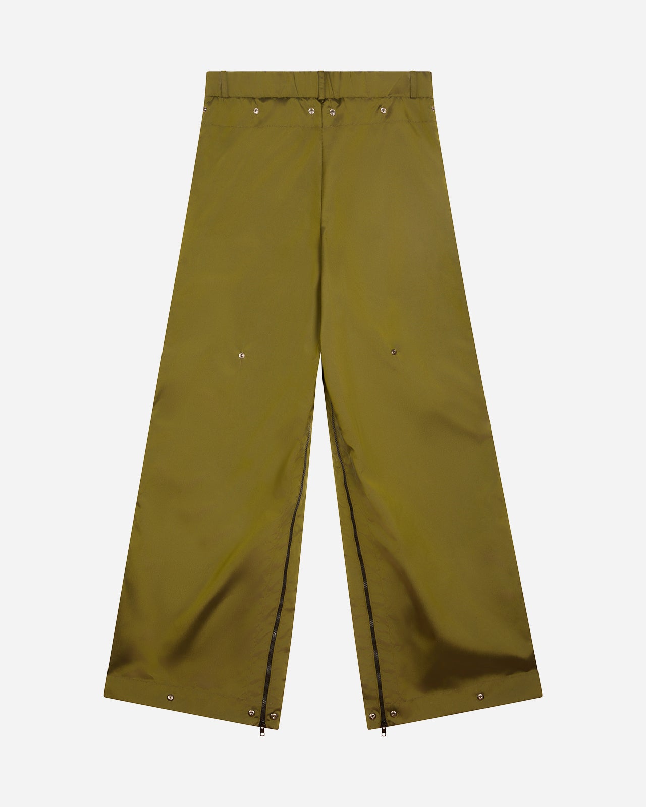 Noskra Olive pantaloni modulari tech oversize