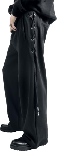 Gothicana by EMP Velum Noctis pantaloni tuta L neri