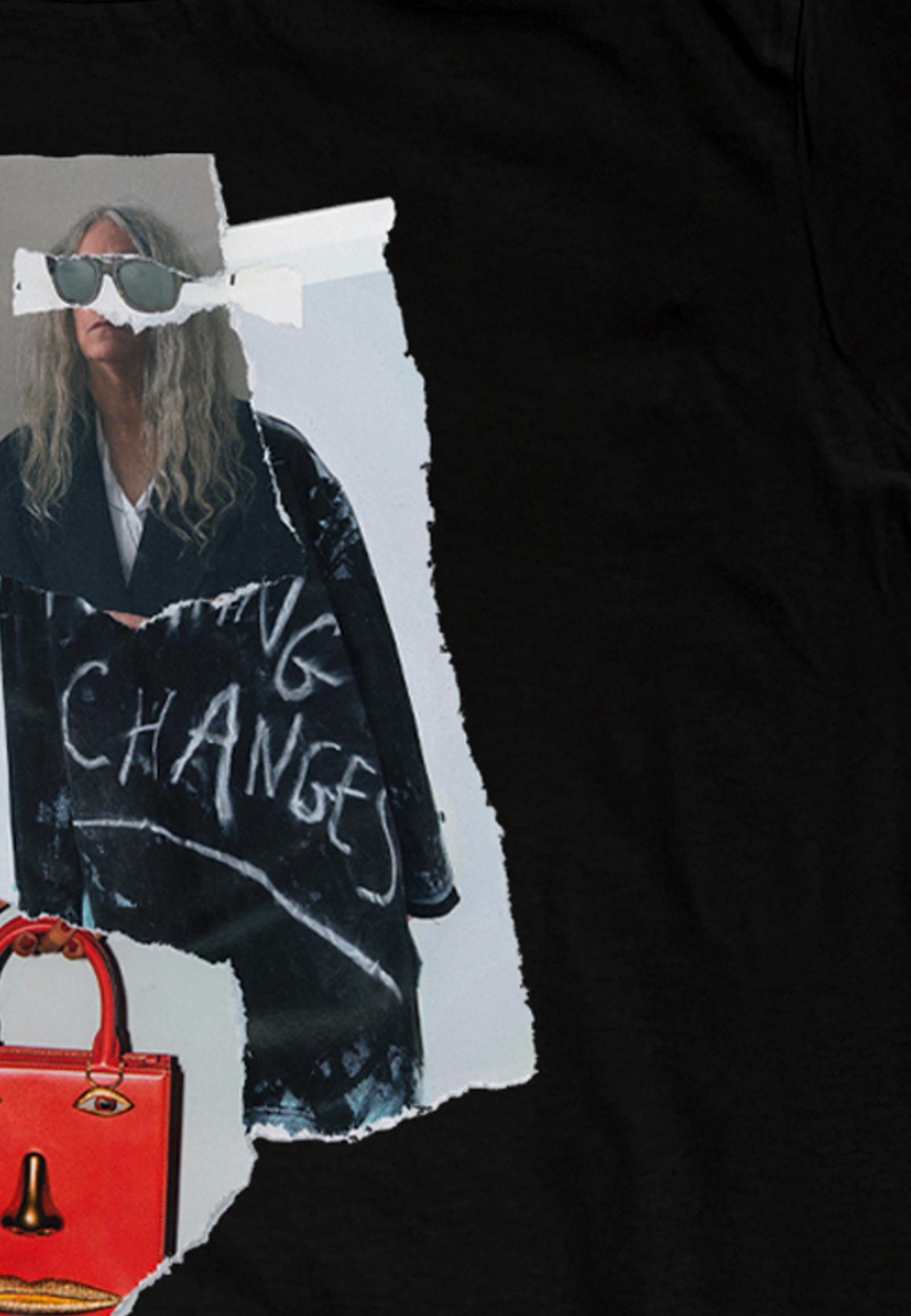 Seetees The Mag Changes t-shirt stampa grafica
