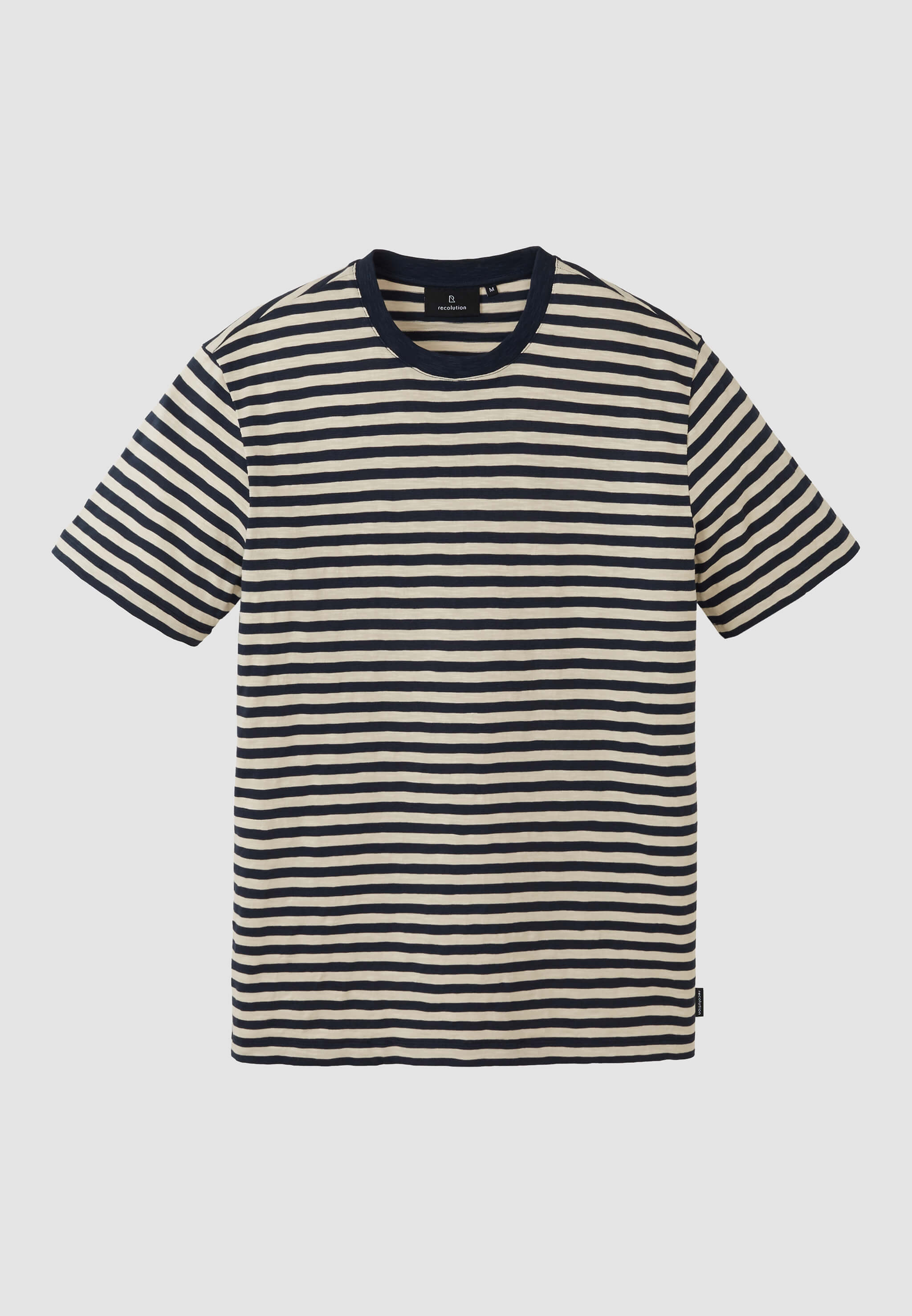 Recolution Delonix Stripes maglietta uomo blu navy righe