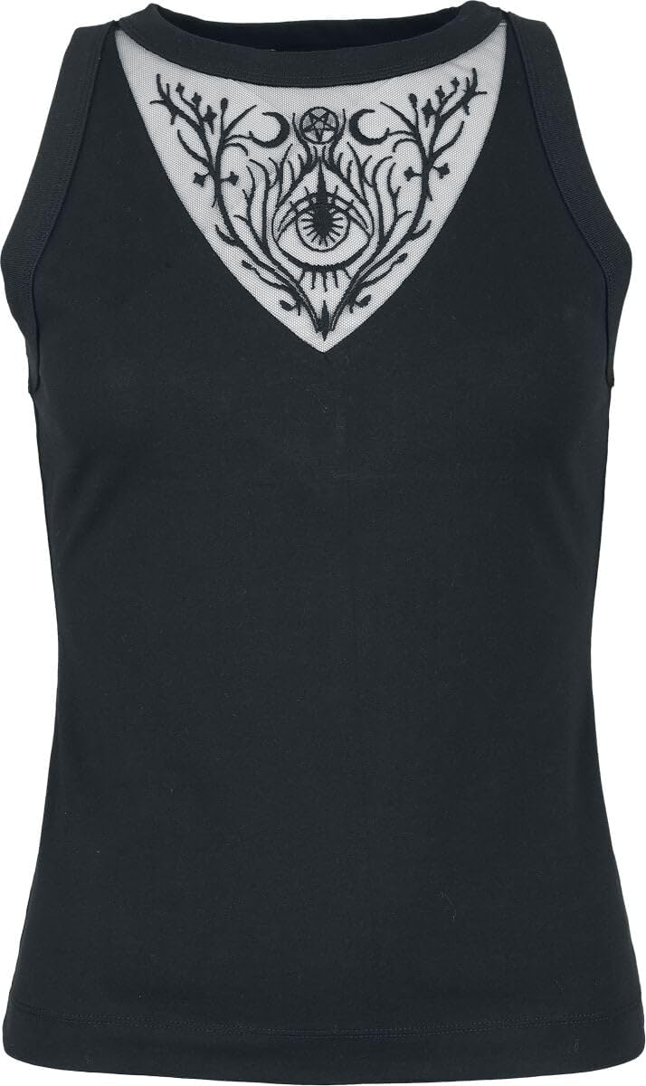 Gothicana by EMP The Void top donna nero gotico