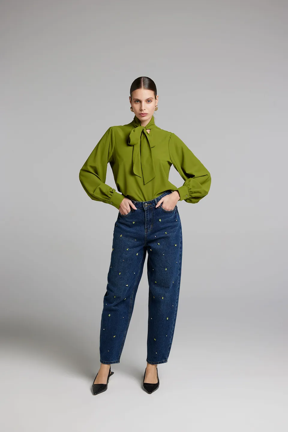 Sarah Chole Silkhand 26282 blusa poliestere