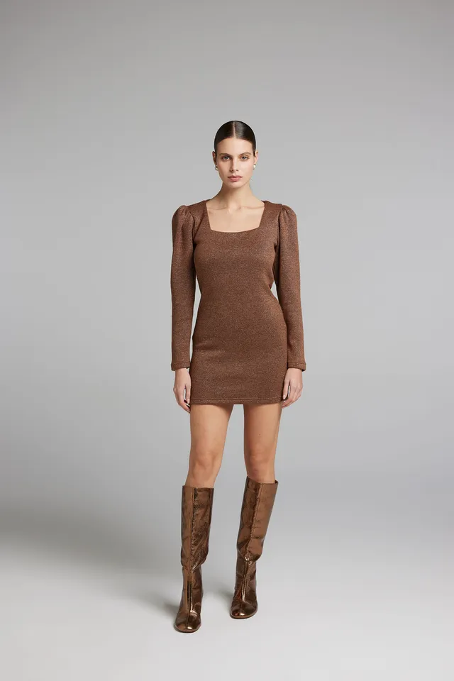 Sarah Chole 20080 abito maglia lurex viscosa