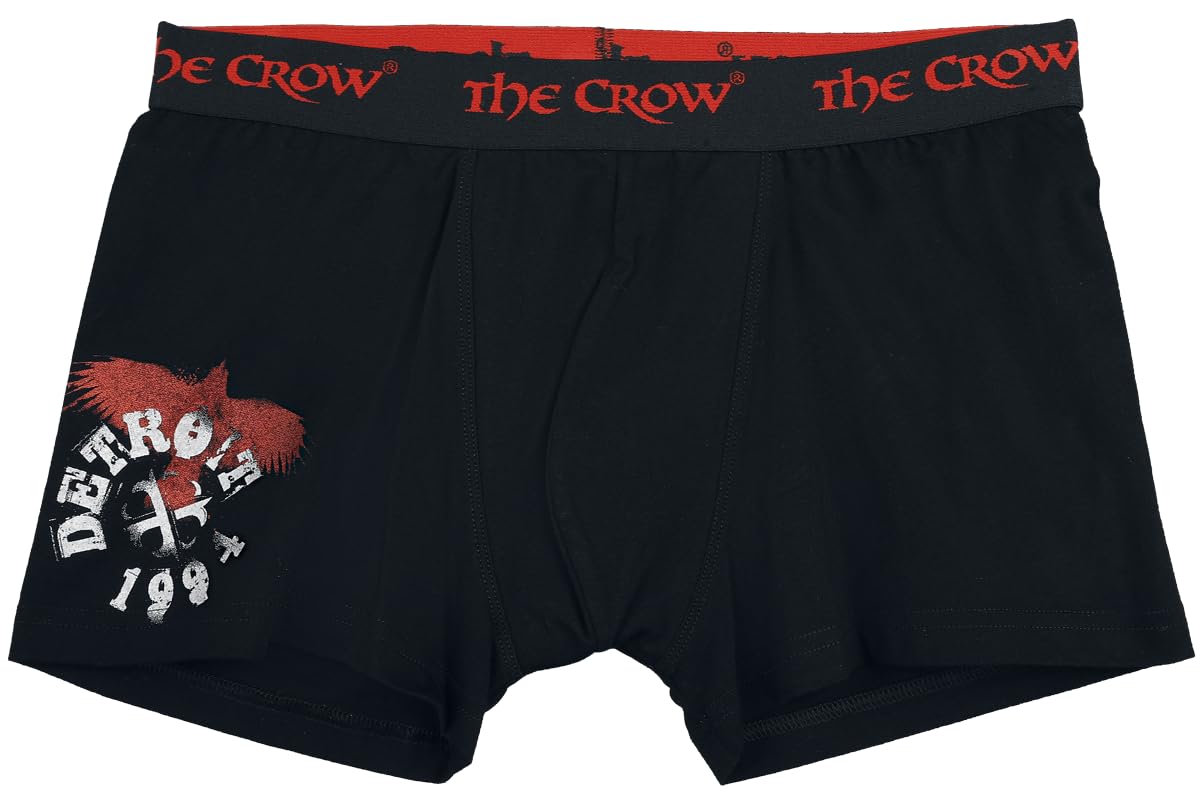 Gothicana by EMP Confezione 3 Boxer Neri Stampa uomo