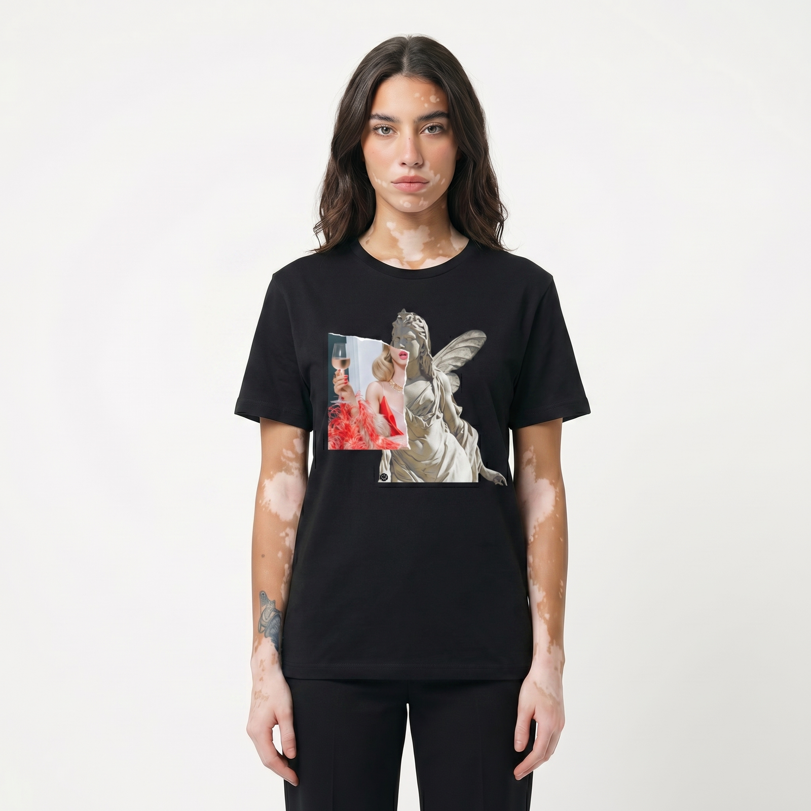 Seetees 2 Pezzi di Carta Cheers maglietta vestibilita comoda